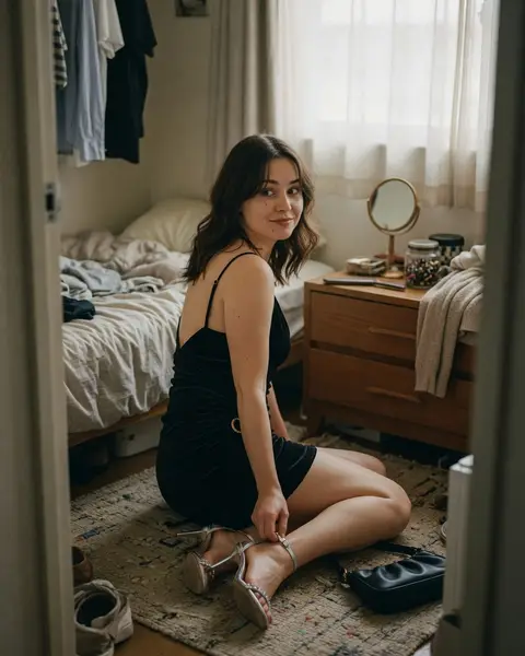 Rina at bedroom