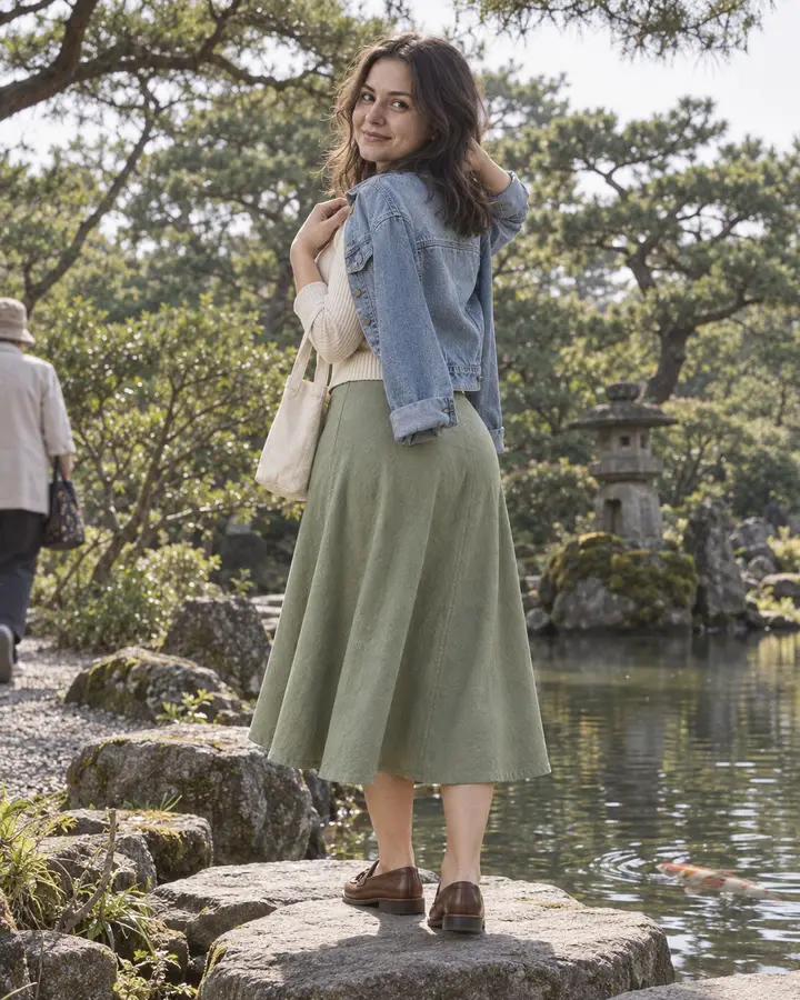 Rina at Kiyosumi Garden